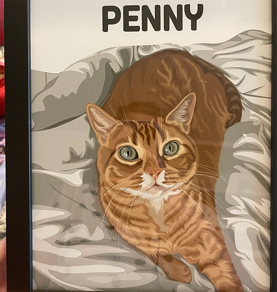 Custom Pet Framed Poster