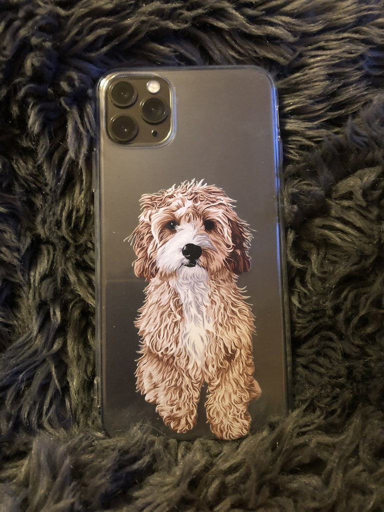 Custom dog phone case