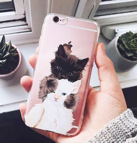 Custom cat phone case