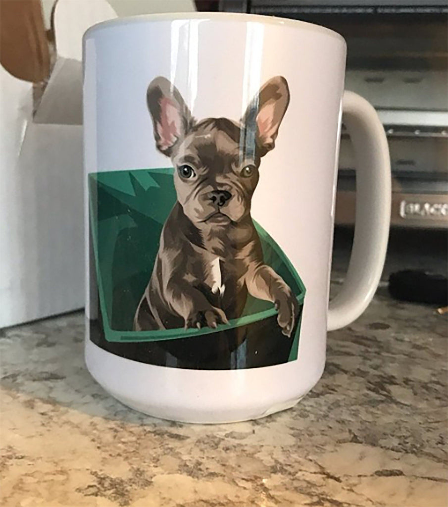 Custom Pet Portrait Mug mug North Legends 