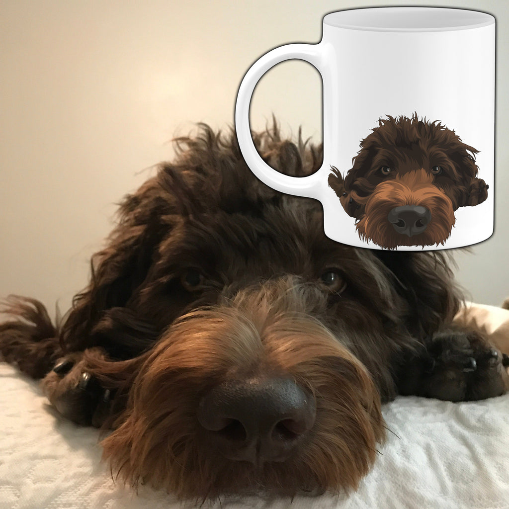 Custom Pet Portrait Mug mug North Legends 