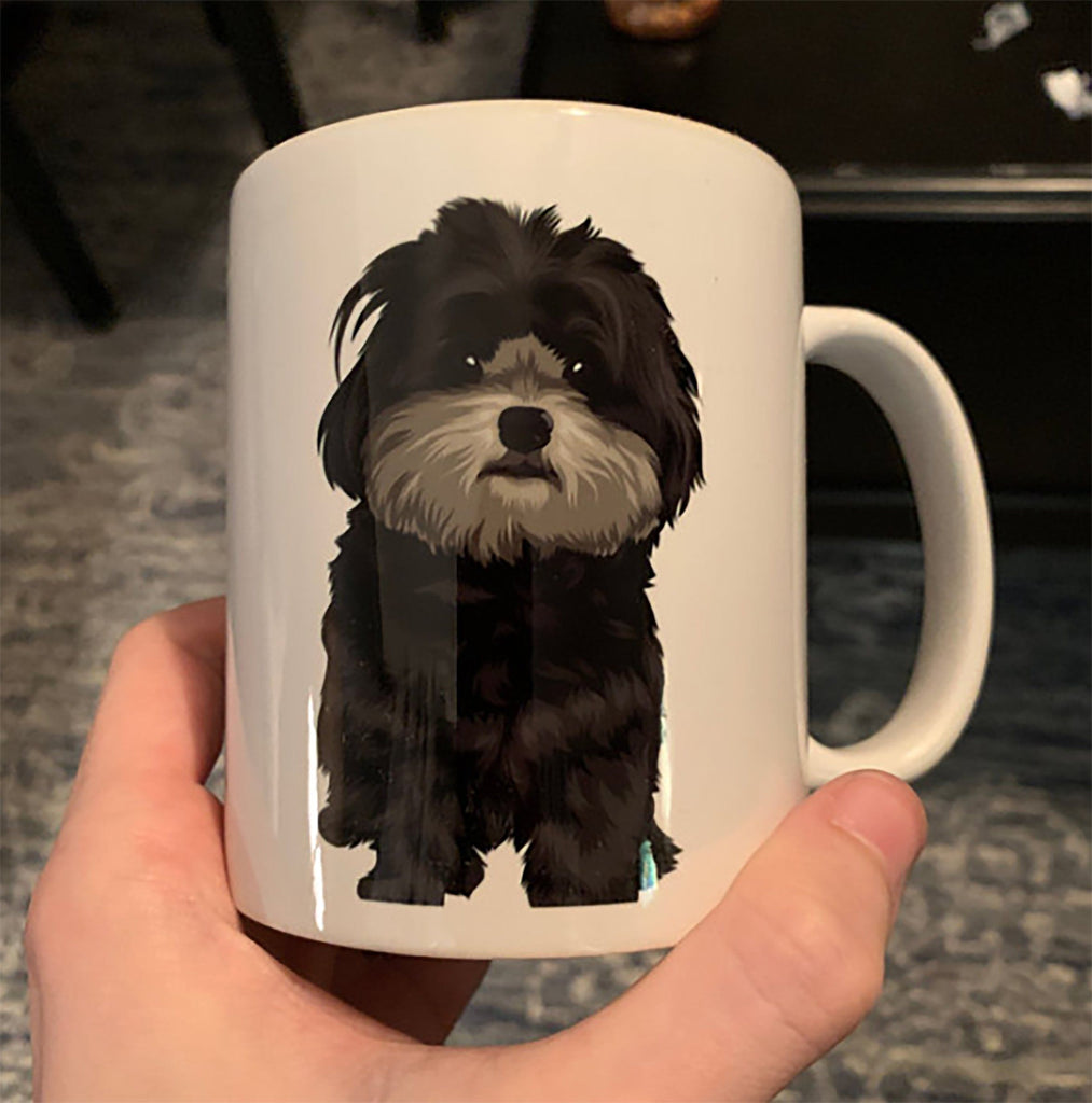 Custom Pet Portrait Mug mug North Legends 