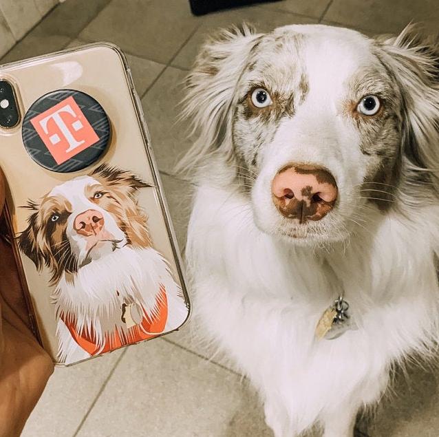 Custom pet phone case