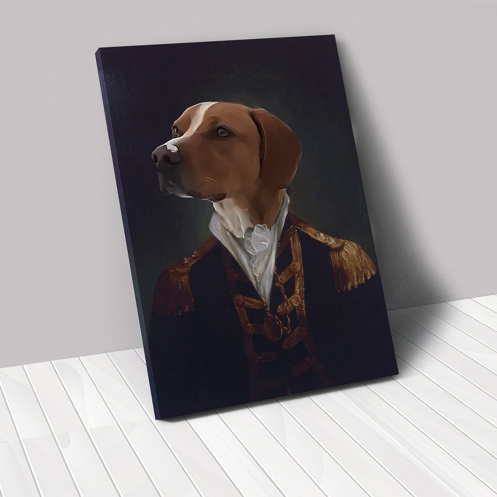 The Admiral - Custom Renaissance Pet Canvas renaissance North Legends 