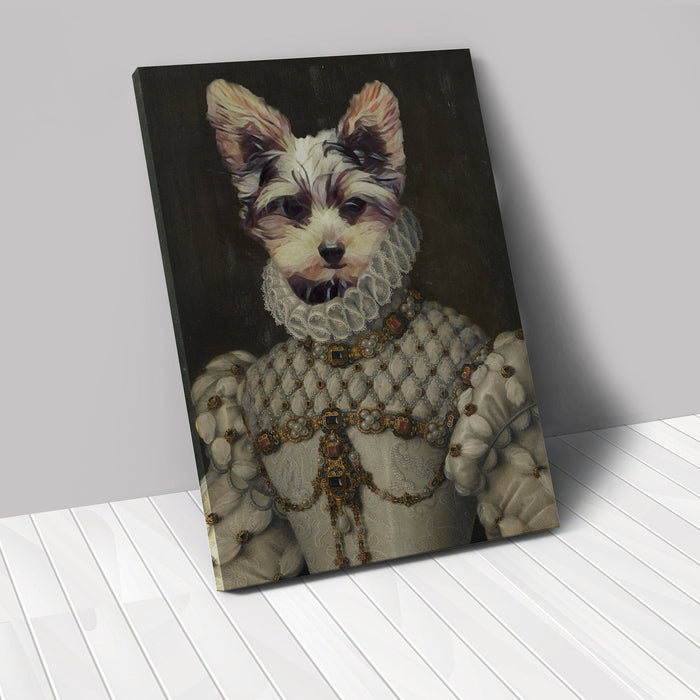 The Queen - Custom Renaissance Pet Canvas renaissance North Legends 